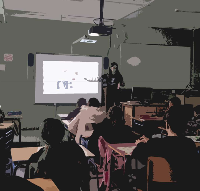 Charla del programa Autorreferentes en un centro educativo