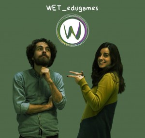 Alejandro P. Waudby y Cristina Pozo, Co-founders de Wet_edugames