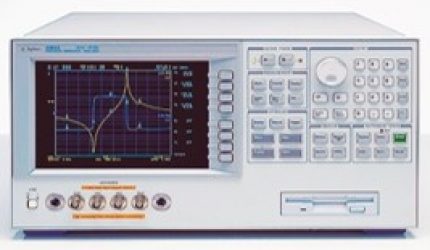 Impedance analyzer (Agilent, 4294A)