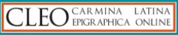 Carmina Latina Epigraphica Online