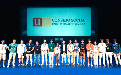 El patrocinio del CSUS a jóvenes en la V Edición del Programa Sputnik refuerza el compromiso de la US con el desarrollo del talento juvenil y la innovación tecnológica en Sevilla