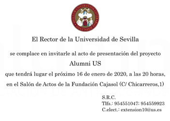 Próxima presentación de Alumni US