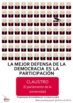 Campaña Claustro Cartel