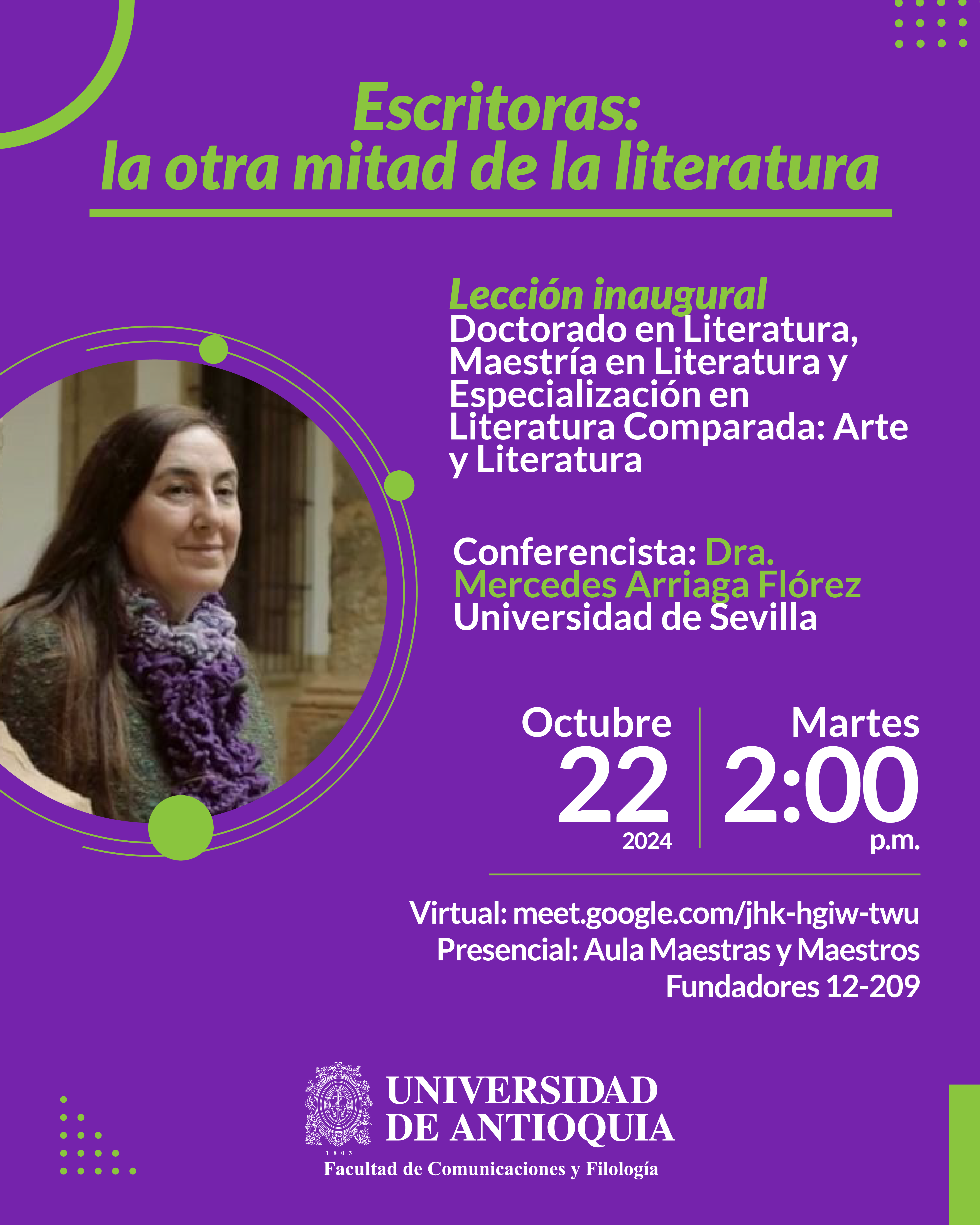 LecciÃ³n Inaugural Ã rea Literatura Mesa de trabajo 1