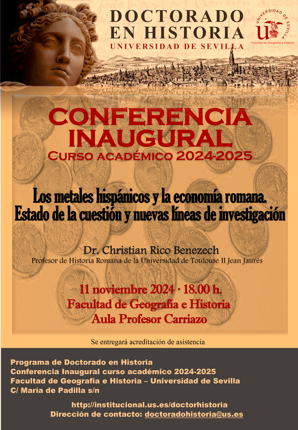 cartel onferencia inaugural 2024 2025