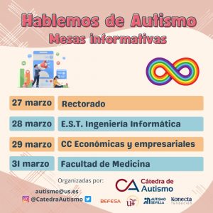 Mesas informativas: HABLEMOS DE AUTISMO