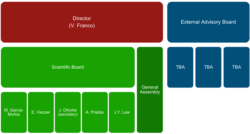 Organizational structure of MUFENS